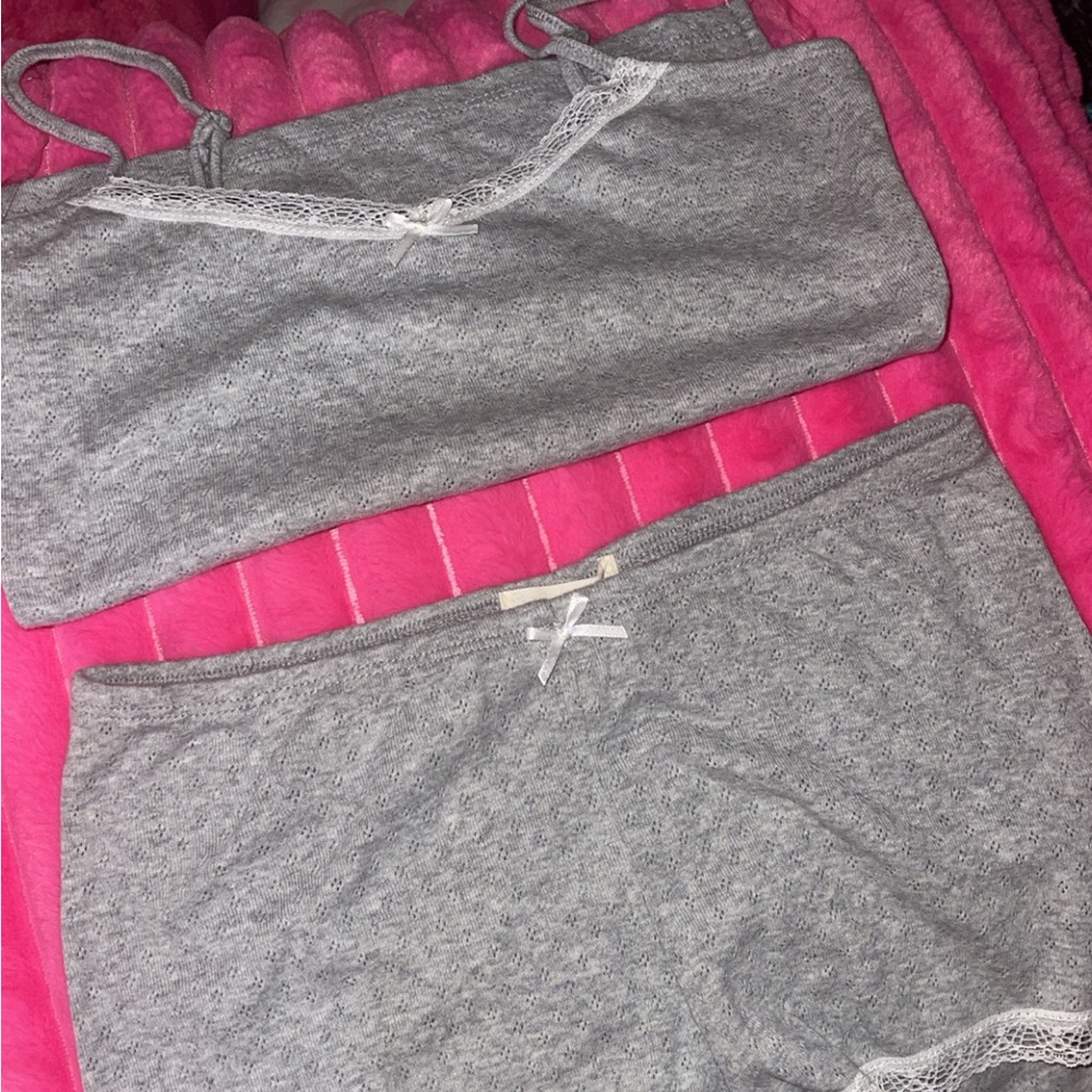 Heart Hips Gray Bandeau Intimates